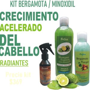KIT BERGAMOTA / MINOXIDIL 5%