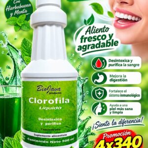 PROMO clorofila liquida menta-hierbabuena